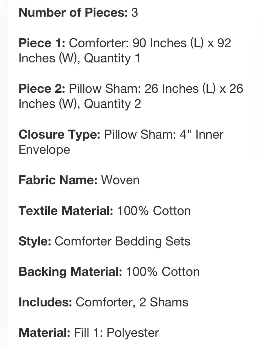 New Jeremiah Brent Floral Comforter Set Size Queen